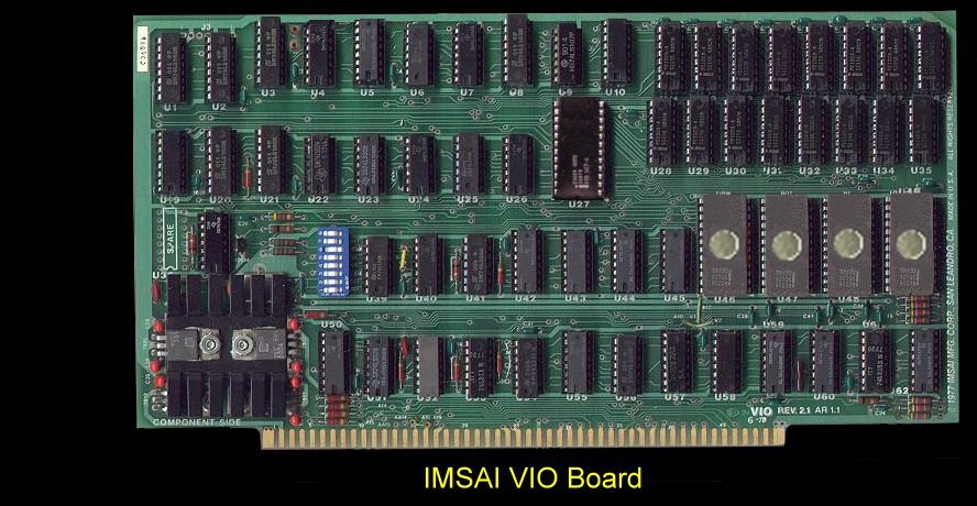 IMSAI VIO Board